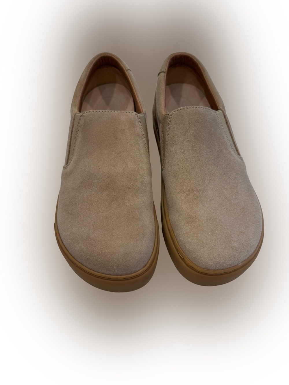 Birkenstock Oswego Sandcastle Suede Slip-On Sneaker Sz US 6 EU 37 NWOT